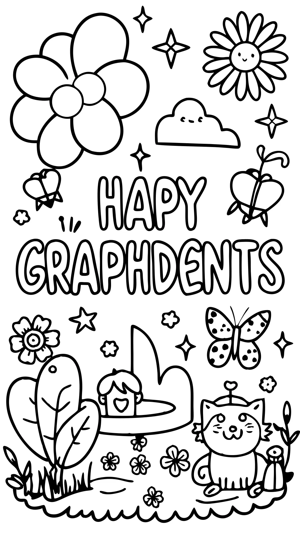 grandparents day color pages